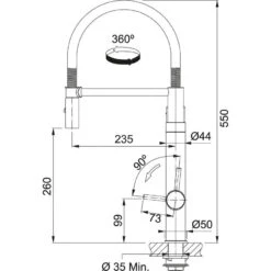 Franke Filter-Armaturen - Spültischarmatur Vital Tap Mit Filter, Flexiblem Arm Und Brause, Chrom/Gun Metal 120.0621.230 12 Franke Filter-Armaturen - Spültischarmatur Vital Tap Mit Filter, Flexiblem Arm Und Brause, Chrom/Gun Metal 120.0621.230 -Küchenarmaturen Verkauf 0234db6b86d4e7962be0fa41 1