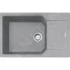 Franke Urban - Fragranit-Spüllbecken UBG 611-78 BB, 780x500 Mm, Felsgrau 114.0652.561