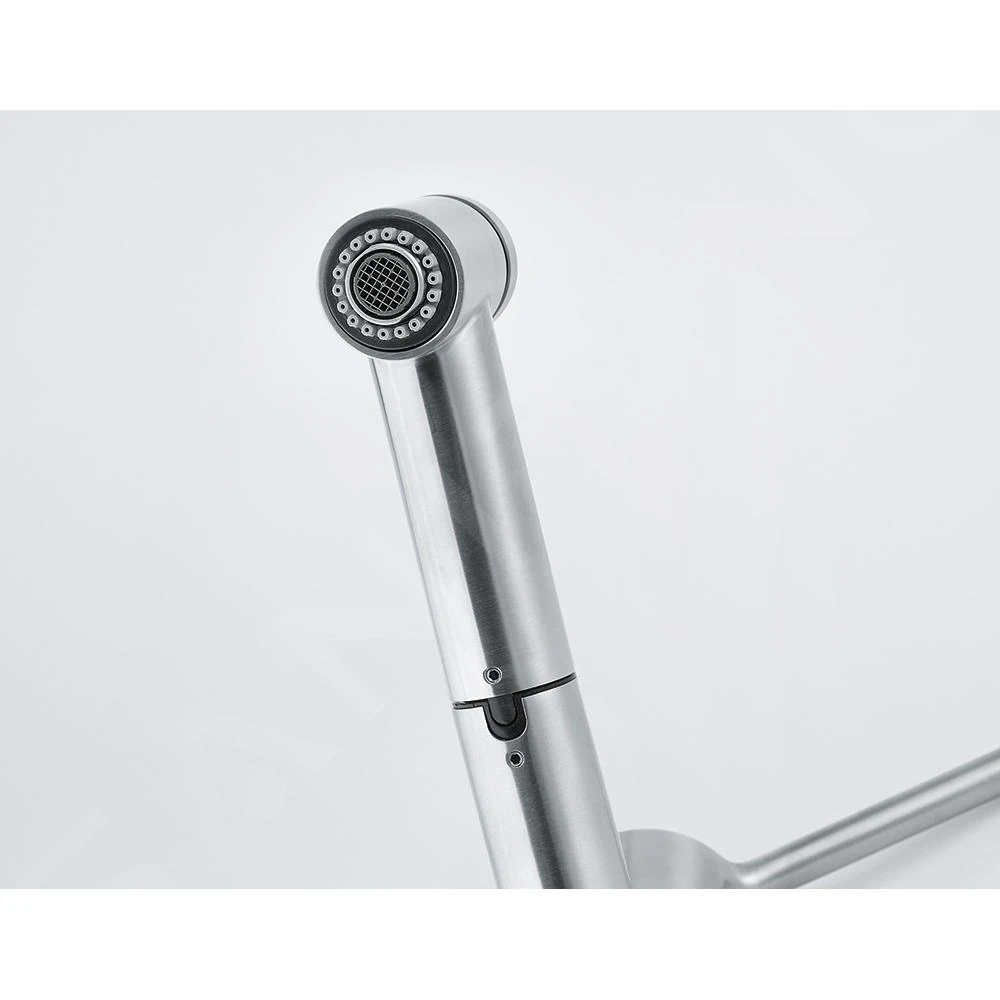 Franke Taros Neo - Spültischarmatur FC 6386.501 Mit Ausziehbarer Brause, Edelstahl 115.0596.386 6 Franke Taros Neo - Spültischarmatur FC 6386.501 Mit Ausziehbarer Brause, Edelstahl 115.0596.386 – Bild 4