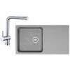 Franke Sets - Küchenset T39, Tectonite Spülbecken OID 611, Grau + Küchenarmatur Samoa, Chrom 114.0441.293 -Küchenarmaturen Verkauf 129b646f21362326d2afa578