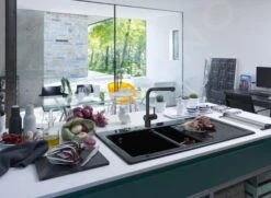 Franke Atlas Neo - Elektronische Spültischarmatur FC 5523.502 Mit Ausziehbarem Endstück, Schwarz 115.0625.527 -Küchenarmaturen Verkauf 198b7e486c576ea773e470d6