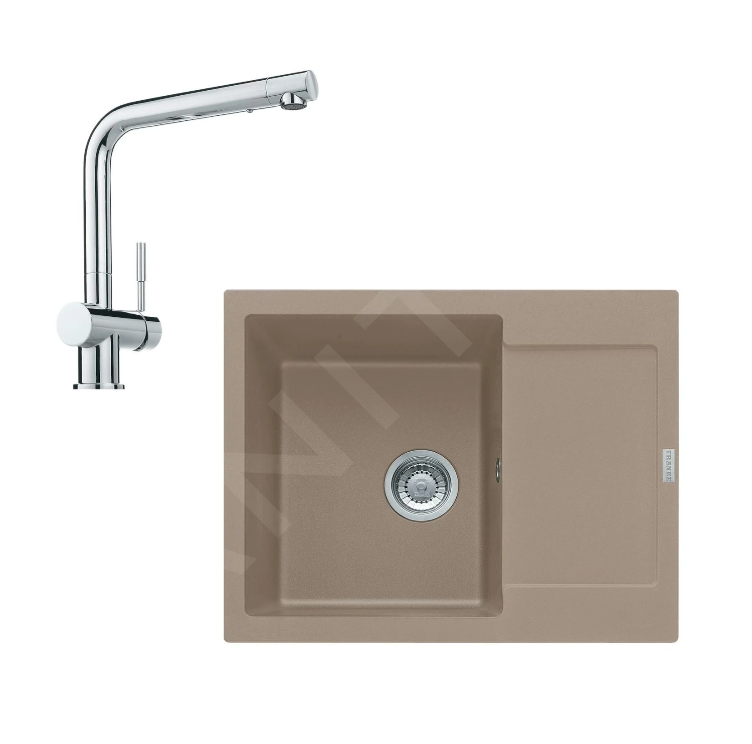 Franke Sets - Küchenset G7, Fragnitspüle MRG 611-62 Und Spültischarmatur Samoa, Kaschmir/verchromt 114.0510.230 3 Franke Sets - Küchenset G7, Fragnitspüle MRG 611-62 Und Spültischarmatur Samoa, Kaschmir/verchromt 114.0510.230