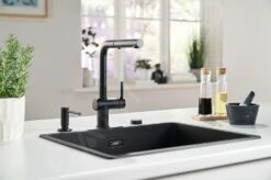 Franke Active New - Spültischarmatur FN 6110.901, Mit Ausziehbarer Brause, Schwarz Matt 115.0653.382 19 Franke Active New - Spültischarmatur FN 6110.901, Mit Ausziehbarer Brause, Schwarz Matt 115.0653.382 -Küchenarmaturen Verkauf 26d27619e398fce904dce5ad