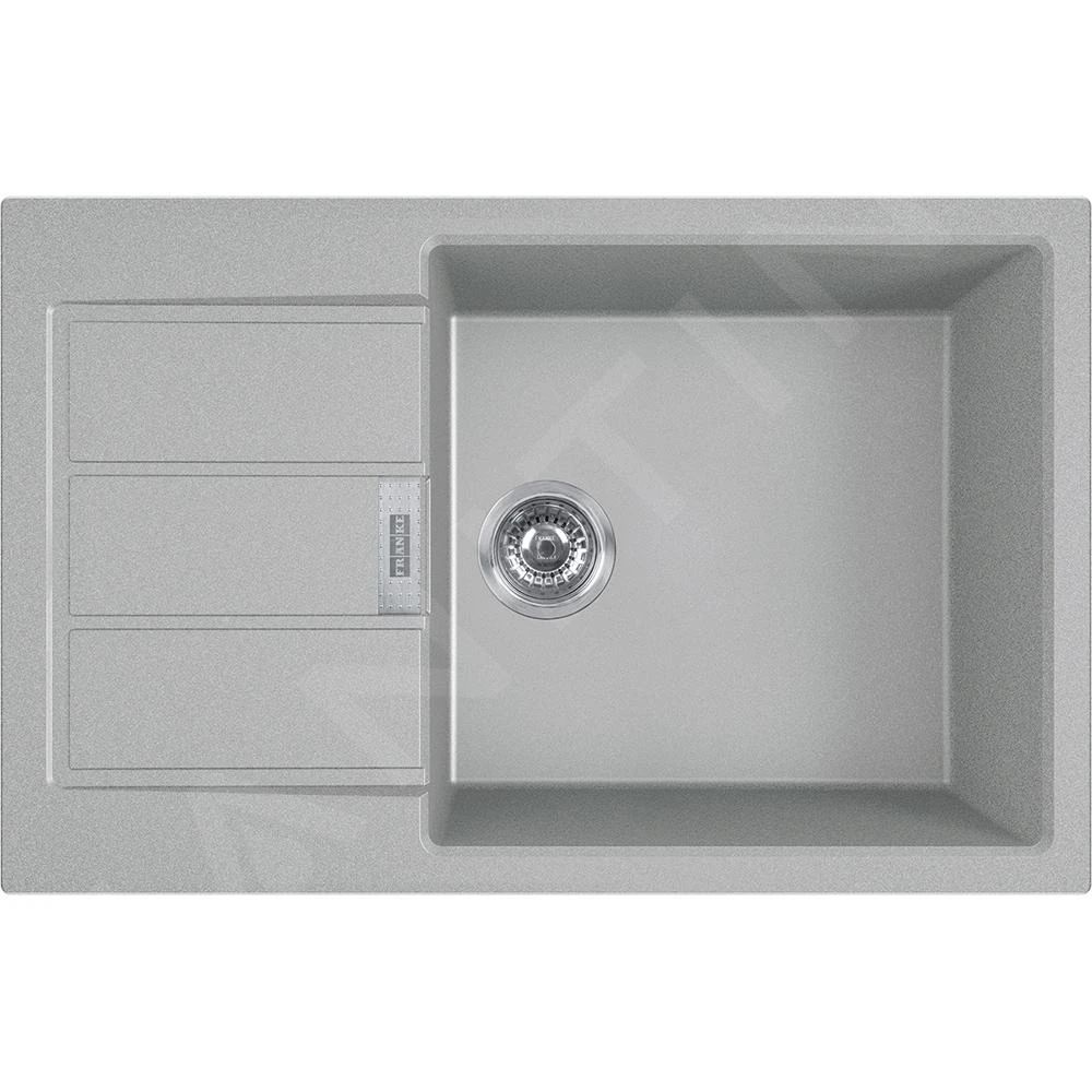 Franke Sirius 2.0 - Tectonite-Spüle S2D 611-78 XL, 780x500 Mm, Grau 143.0617.617 3 Franke Sirius 2.0 - Tectonite-Spüle S2D 611-78 XL, 780x500 Mm, Grau 143.0617.617