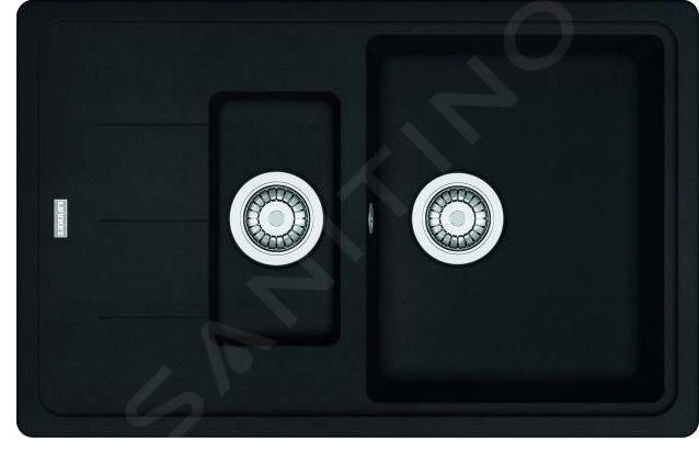 Franke Basis - Fragranit Küchenspüle BFG 651-78, 780x500 Mm, Schwarz Matt 114.0661.514 3 Franke Basis - Fragranit Küchenspüle BFG 651-78, 780x500 Mm, Schwarz Matt 114.0661.514