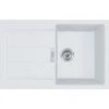 Franke Sirius 2.0 - Tectonite-Spüle S2D 611-78, 780x500 Mm, Weiß 143.0613.581