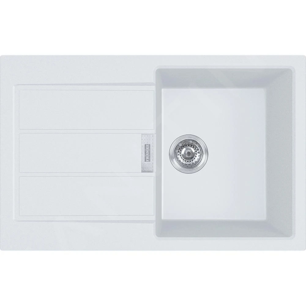 Franke Sirius 2.0 - Tectonite-Spüle S2D 611-78, 780x500 Mm, Weiß 143.0613.581 3 Franke Sirius 2.0 - Tectonite-Spüle S2D 611-78, 780x500 Mm, Weiß 143.0613.581