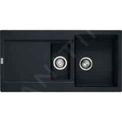 Franke Maris - Fragranit-Spüllbecken MRG 651, 970x500 Mm, Schwarz Matt 114.0637.578