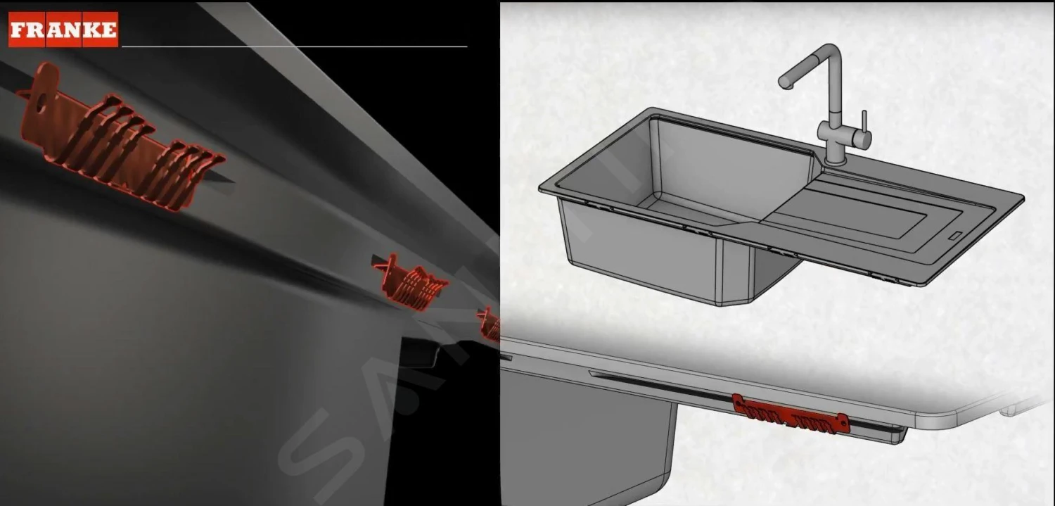 Franke Urban - Fragranit Spülbecken UBG 611-86, 860x500 Mm, Kaschmir 114.0582.824 6 Franke Urban - Fragranit Spülbecken UBG 611-86, 860x500 Mm, Kaschmir 114.0582.824 – Bild 4