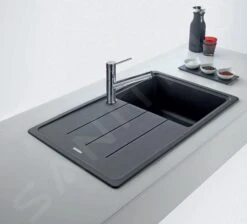 Franke Basis - Fragranit Küchenspüle BFG 611-86, 860x500 Mm, Schwarz Matt 114.0661.512 8 Franke Basis - Fragranit Küchenspüle BFG 611-86, 860x500 Mm, Schwarz Matt 114.0661.512 -Küchenarmaturen Verkauf 31e6384275c9075f5afb68fb