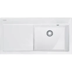 Franke Mythos - Keramikpüle MTK 611-100/7, 1000x510 Mm, Glacier 124.0335.707