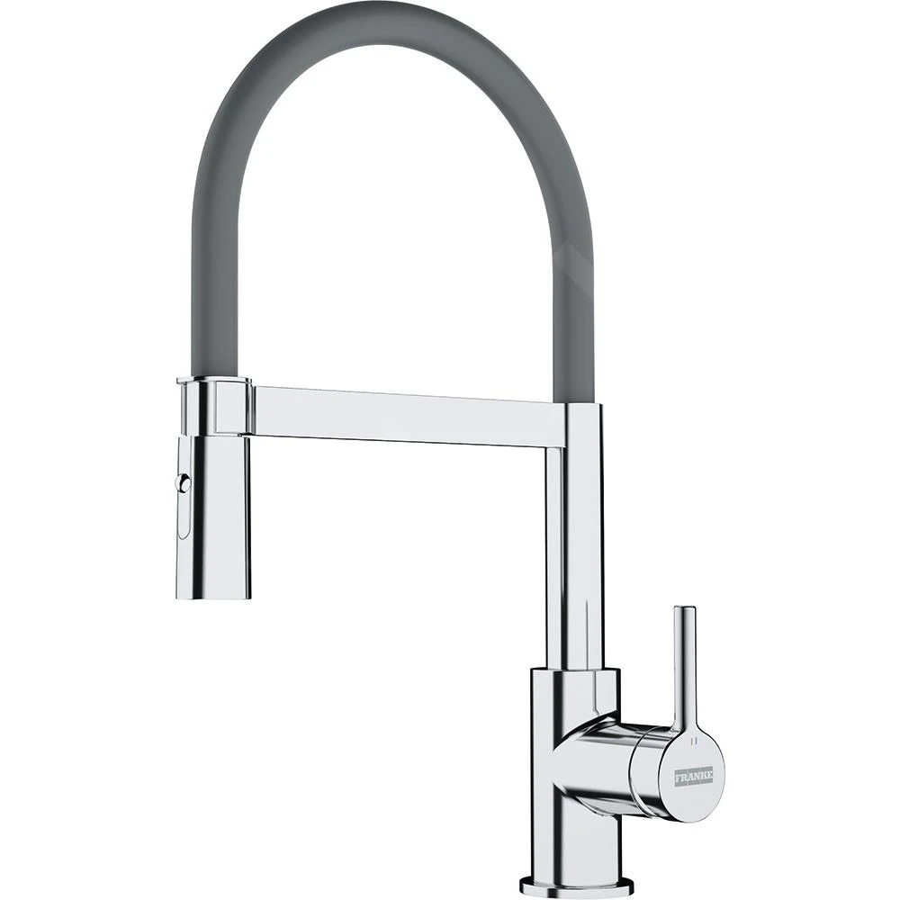 Franke Lina - Spültischarmatur FC 6087.031 Mit Flexiblem Arm, Verchromt/grau 115.0626.087 3 Franke Lina - Spültischarmatur FC 6087.031 Mit Flexiblem Arm, Verchromt/grau 115.0626.087