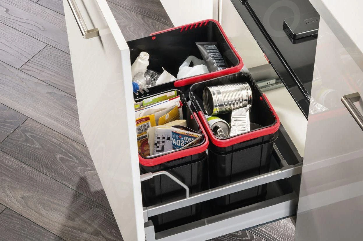 Franke Abfalltrennsysteme - Abfalleimer 300-60 Trio, Eingebaut 121.0150.146 5 Franke Abfalltrennsysteme - Abfalleimer 300-60 Trio, Eingebaut 121.0150.146 – Bild 3