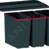 Franke Abfalltrennsysteme - Abfalleimer Easysort 600-2-2, Eingebaut 121.0494.193 -Küchenarmaturen Verkauf 3a88b8465ee60a555a817880