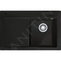 Franke Mythos - Keramikspüle MTK 611-78/7, 780x510 Mm, Anthrazit Matt 124.0433.440