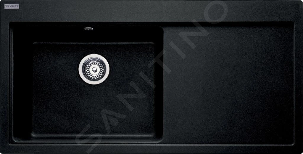 Franke Mythos - Fragranit Spülbecken MTG 611/2, 1000x515 Mm, Onyx 114.0250.541 3 Franke Mythos - Fragranit Spülbecken MTG 611/2, 1000x515 Mm, Onyx 114.0250.541