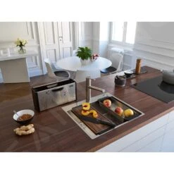 Franke Zubehör - Box Zum Spülbecken Mit Zubehör, Edelstahl/Kunststoff Schwarz 112.0619.946 -Küchenarmaturen Verkauf 46cd98e3f813d811ad651018