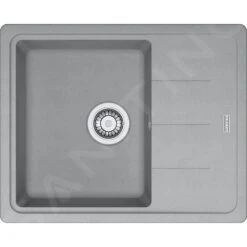 Franke Sets - SET G172, Fragranitspüle BFG 611-62 Mit Armatur FP 9000.084, Stein Grau/Stein Grau 114.0619.581 -Küchenarmaturen Verkauf 47310be4167eb255aafff67d