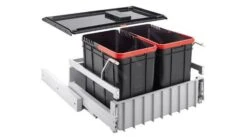 Franke Abfalltrennsysteme - Abfalleimer 300-60 Duo, Eingebaut 121.0150.143