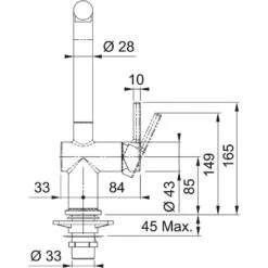 Franke Active New - Spültischarmatur FN 6564.031, Vorfenstermontage, Chrom 115.0653.390 11 Franke Active New - Spültischarmatur FN 6564.031, Vorfenstermontage, Chrom 115.0653.390 -Küchenarmaturen Verkauf 479748799f50cee66a5c74c4