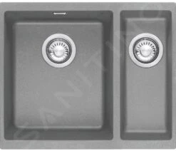 Franke Sirius - Tectonite-Spüle SID 160/2, 560x440, Grau 125.0582.208