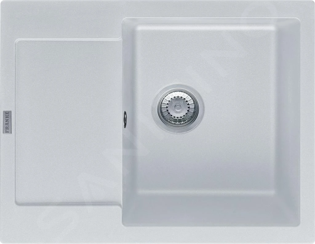 Franke Maris - Fragranit Spülbecken MRG 611-62, 620x500 Mm, Weiß Eis 114.0284.758 3 Franke Maris - Fragranit Spülbecken MRG 611-62, 620x500 Mm, Weiß Eis 114.0284.758