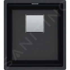 Franke Kubus 2 - Fragranitspüle KNG 110-37, 410x460 Mm, Onyx 125.0670.900