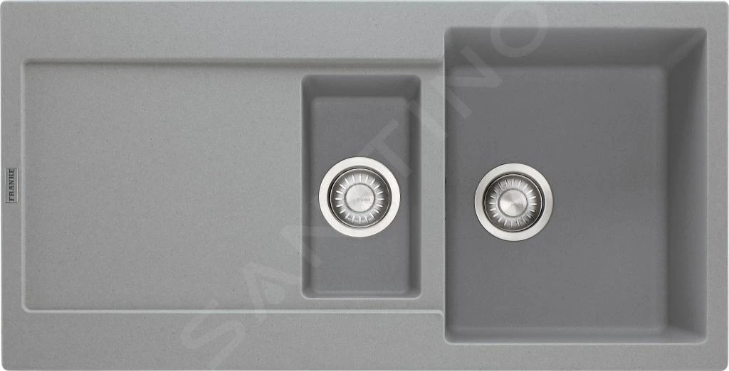 Franke Maris - Fragranit Spülbecken MRG 651, 970x500 Mm, Steingrau 114.0120.253 3 Franke Maris - Fragranit Spülbecken MRG 651, 970x500 Mm, Steingrau 114.0120.253