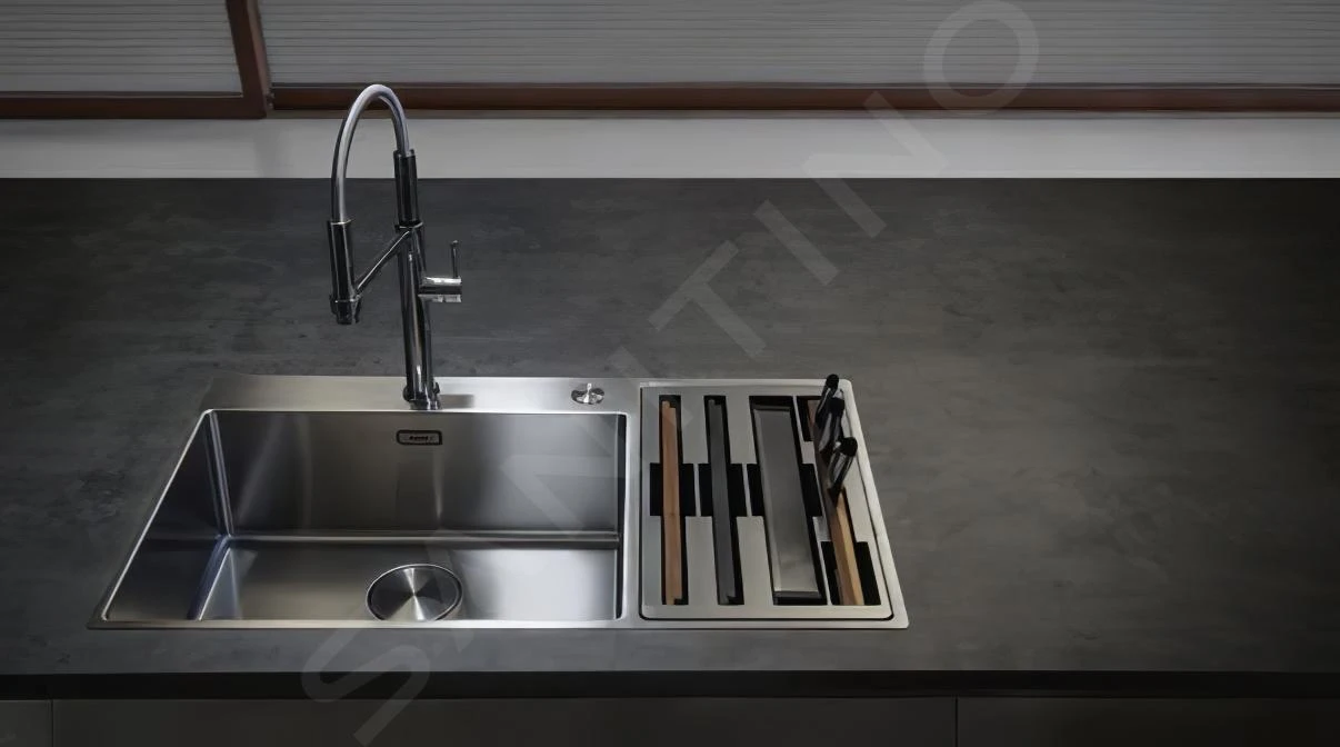 Franke Box Center - Spülbecken Edelstahl BWX 220/620-54-27/7, 860x510 Mm 127.0538.260 8 Franke Box Center - Spülbecken Edelstahl BWX 220/620-54-27/7, 860x510 Mm 127.0538.260 – Bild 6