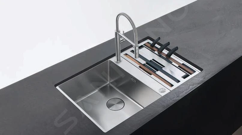 Franke Box Center - Spülbecken BWX 120-41-27, 820x520 Mm, Edelstahl 122.0579.553 6 Franke Box Center - Spülbecken BWX 120-41-27, 820x520 Mm, Edelstahl 122.0579.553 – Bild 4