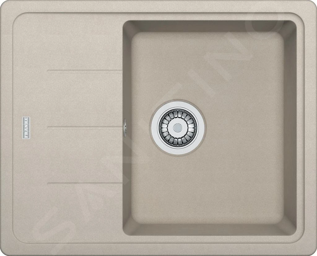 Franke Basis - Fragranit Spülbecken BFG 611-62, 620x500 Mm, Sahara 114.0285.111 3 Franke Basis - Fragranit Spülbecken BFG 611-62, 620x500 Mm, Sahara 114.0285.111