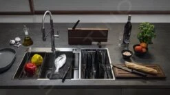 Franke Box Center - Spülbecken Edelstahl BWX 220/620-54-27/2, 860x510 Mm 127.0538.259 -Küchenarmaturen Verkauf 540603fe2c79f59f74276336