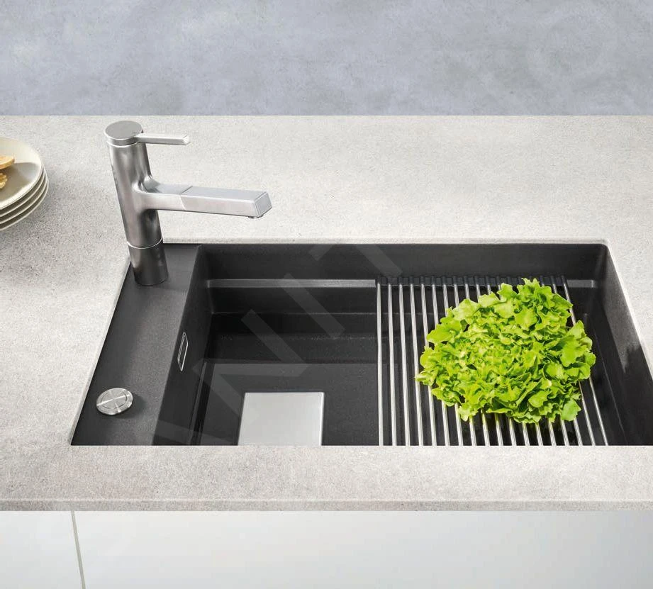 Franke Kubus 2 - Fragranit Spülbecken KNG 110-62, 760x460 Mm, Onyx 125.0512.515 6 Franke Kubus 2 - Fragranit Spülbecken KNG 110-62, 760x460 Mm, Onyx 125.0512.515 – Bild 4