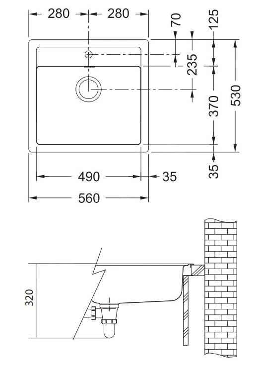 Franke Sets - Küchenset T13, Tectonite Spülbecken SID 610, Schwarz + Küchenarmatur Samoa, Chrom 114.0283.125 4 Franke Sets - Küchenset T13, Tectonite Spülbecken SID 610, Schwarz + Küchenarmatur Samoa, Chrom 114.0283.125 – Bild 2