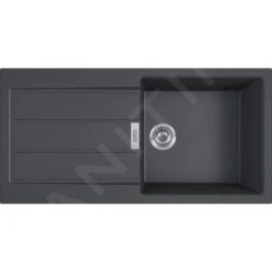 Franke Sets - SET T78, Tectonite-Spüle S2D 611-100 Mit Armatur FP 9000.099, Schwarz/Graphit 143.0616.934 -Küchenarmaturen Verkauf 5f947f01f520b0a5991afc1f 1