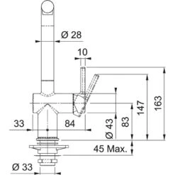 Franke Active New - Spültischarmatur FN 6110.084, Mit Ausziehbarer Brause, Steingrau 115.0653.385 -Küchenarmaturen Verkauf 625743a4aff96bb93dea5dc6 6