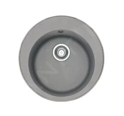 Franke Rondo - Fragranit Spülbecken ROG 610, 510 Mm, Steingrau 114.0284.731