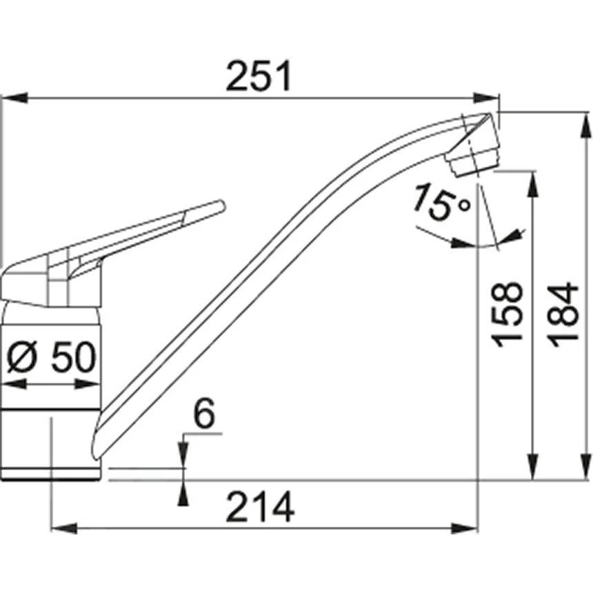 Franke Sets - Küchenset G121, Fragnitspüle BSG 611-78/39 Und Spültischarmatur FC 9541.424, Kaschmir 114.0510.451 5 Franke Sets - Küchenset G121, Fragnitspüle BSG 611-78/39 Und Spültischarmatur FC 9541.424, Kaschmir 114.0510.451 – Bild 3