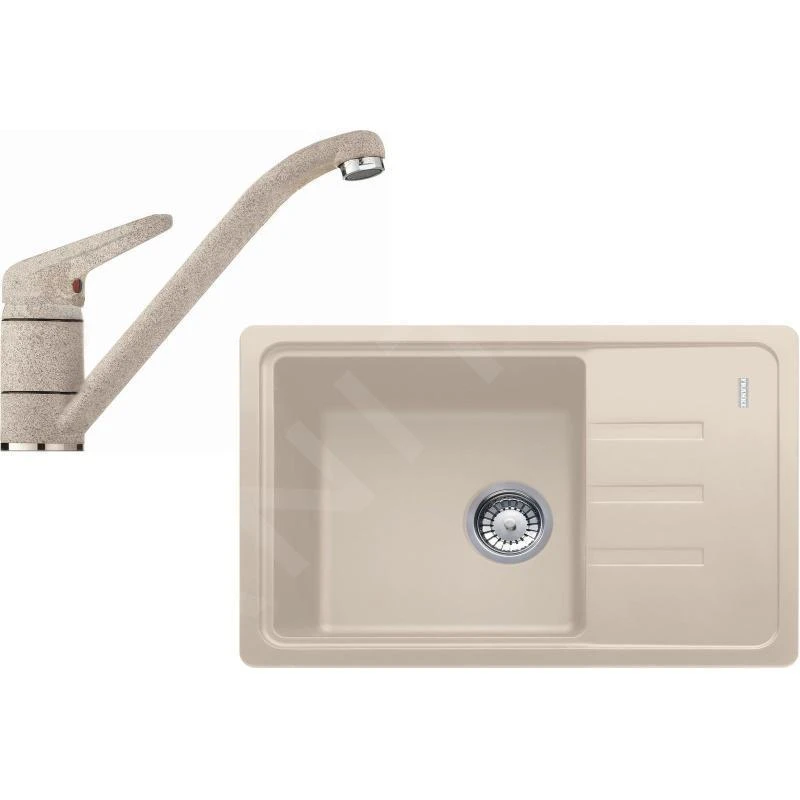 Franke Sets - Küchenset G117, Fragranitspüle BSG 611-62, Sahara + Armatur FC 9541.082, Sahara 114.0440.700 3 Franke Sets - Küchenset G117, Fragranitspüle BSG 611-62, Sahara + Armatur FC 9541.082, Sahara 114.0440.700