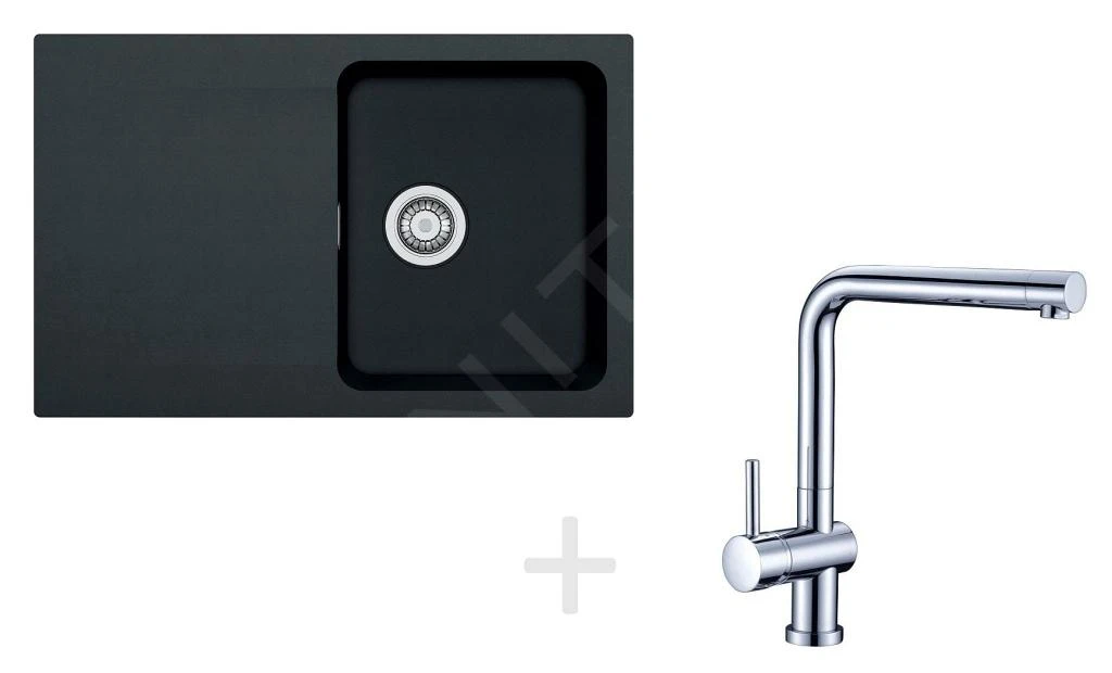 Franke Sets - Küchenset T31, Tectonite Spülbecken OID 611-78, Schwarz + Küchenarmatur Samoa, Chrom 114.0366.061 3 Franke Sets - Küchenset T31, Tectonite Spülbecken OID 611-78, Schwarz + Küchenarmatur Samoa, Chrom 114.0366.061