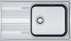 Franke Smart - Spülbecken SRX 611-86 LB, 860x500 Mm, Edelstahl 101.0395.055
