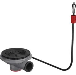 Franke Zubehör - Drehsiebventil Colorline, Schwarz Matt 112.0656.939