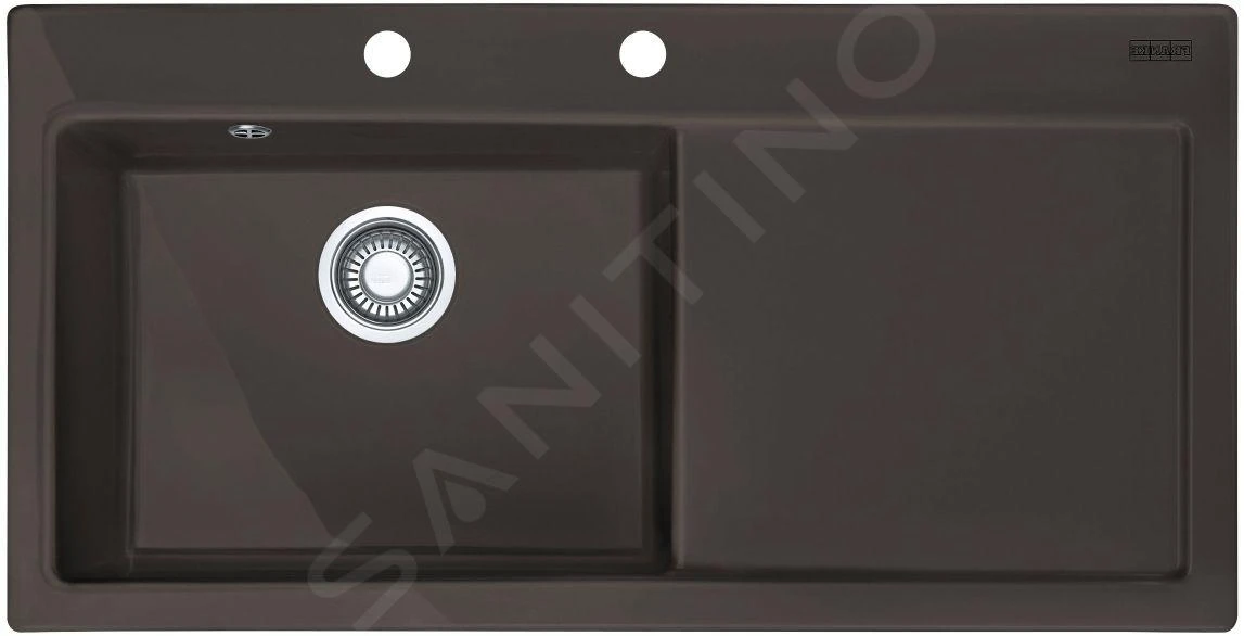 Franke Mythos - Keramikspüle MTK 611-100/2, 1000x510 Mm, Magnolie 124.0335.864 3 Franke Mythos - Keramikspüle MTK 611-100/2, 1000x510 Mm, Magnolie 124.0335.864