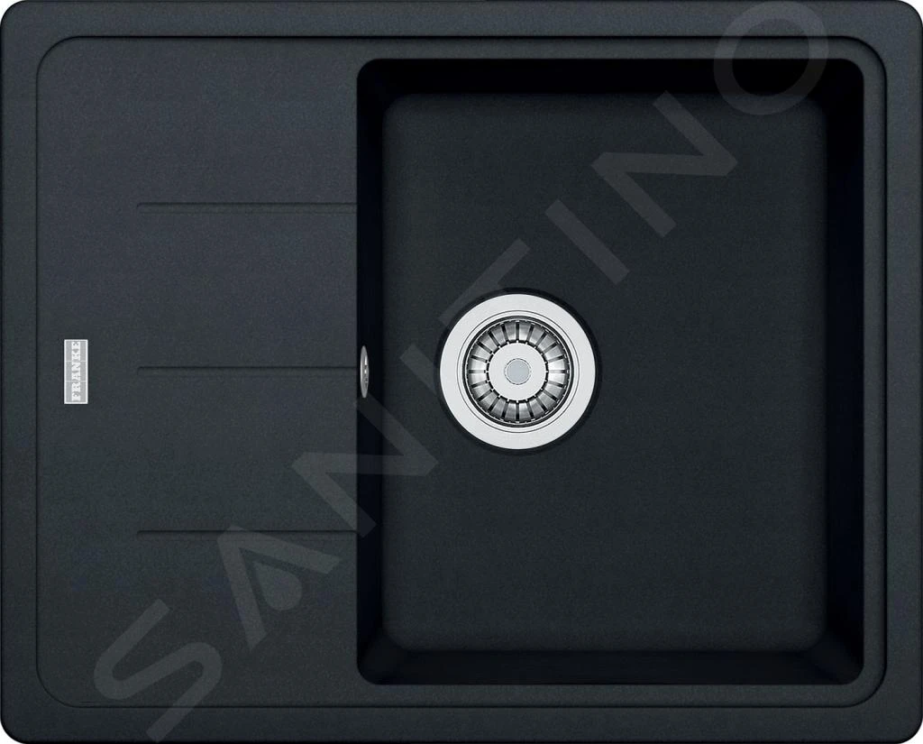 Franke Basis - Fragranit Spülbecken BFG 611-62, 620x500 Mm, Onyx 114.0285.105 3 Franke Basis - Fragranit Spülbecken BFG 611-62, 620x500 Mm, Onyx 114.0285.105