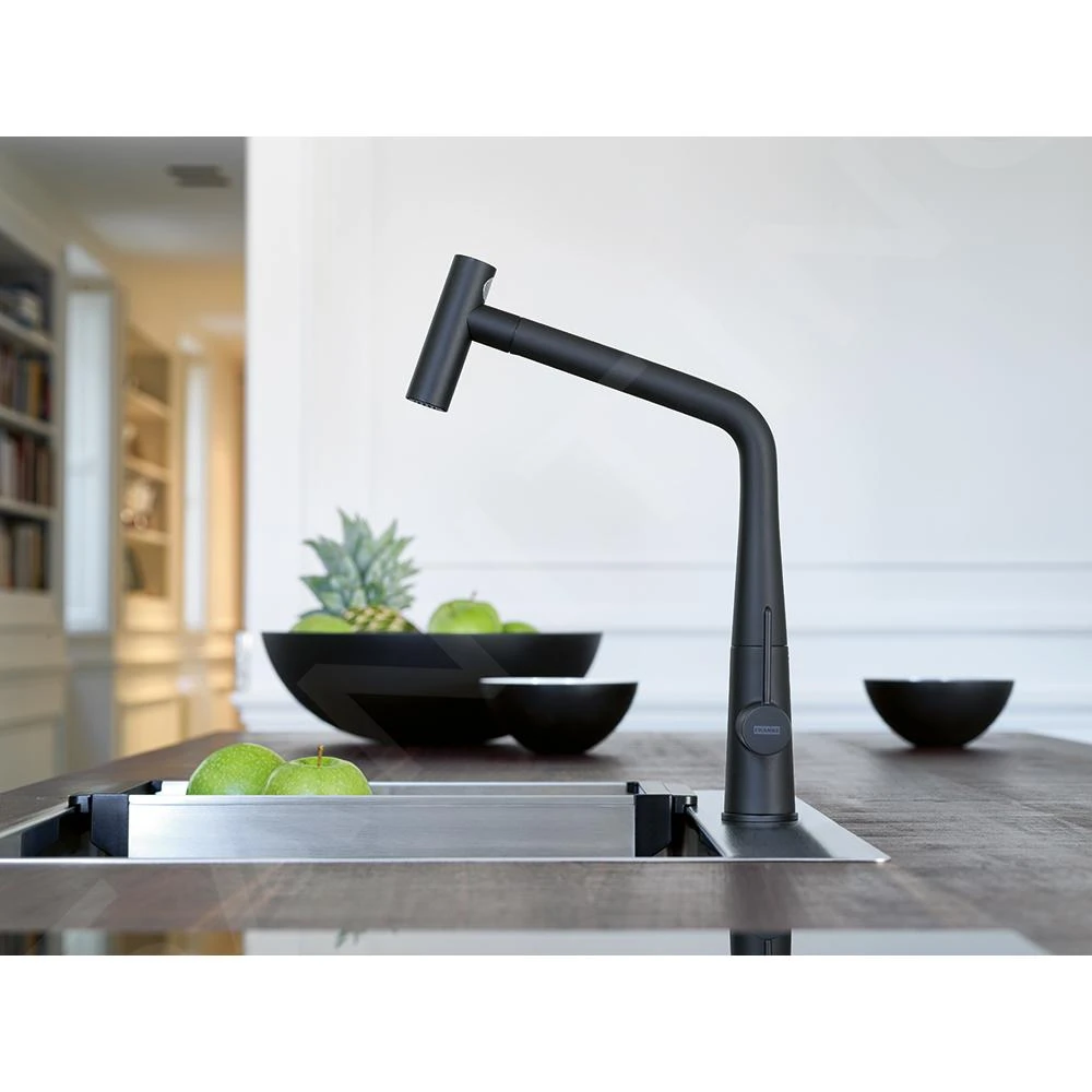 Franke Icon - Spültischarmatur FG 5188.901 Mit Ausziehbarem Endstück, Schwarz Matt 115.0625.190 5 Franke Icon - Spültischarmatur FG 5188.901 Mit Ausziehbarem Endstück, Schwarz Matt 115.0625.190 – Bild 3