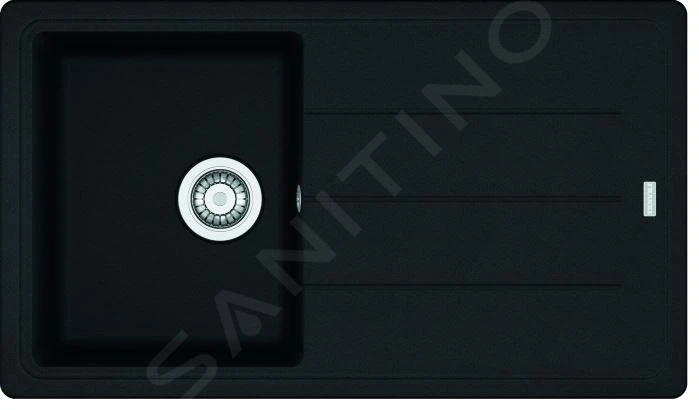 Franke Basis - Fragranit Küchenspüle BFG 611-86, 860x500 Mm, Schwarz Matt 114.0661.512 3 Franke Basis - Fragranit Küchenspüle BFG 611-86, 860x500 Mm, Schwarz Matt 114.0661.512
