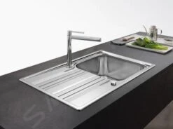 Franke Smart - Spülbecken Edelstahl SRX 611-86, 860 X 500 Mm, Siphon 101.0395.016 -Küchenarmaturen Verkauf 90d9c3561fe974963158afd3