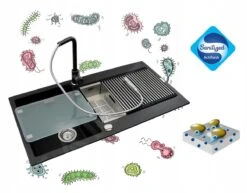 Franke Sets - Set G8, Fragranit Spülbecken MRG 611-62 Und Küchenarmatur FN 0147.031, Schwarz Matt/Chrom 114.0650.569 13 Franke Sets - Set G8, Fragranit Spülbecken MRG 611-62 Und Küchenarmatur FN 0147.031, Schwarz Matt/Chrom 114.0650.569 -Küchenarmaturen Verkauf PHOTO 11