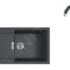 Franke Sets - SET T78, Tectonite-Spüle S2D 611-100 Mit Armatur FP 9000.099, Schwarz/Graphit 143.0616.934 -Küchenarmaturen Verkauf a14a63b00d25e5201e3b9855