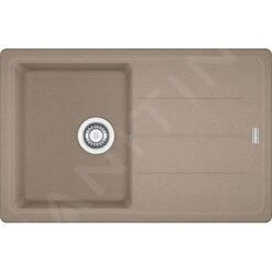 Franke Basis - Fragranit Spülbecken BFG 611-78, 780x500 Mm, Kaschmir 114.0494.757